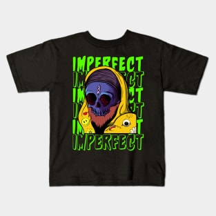 Imperfect Skull Design Kids T-Shirt